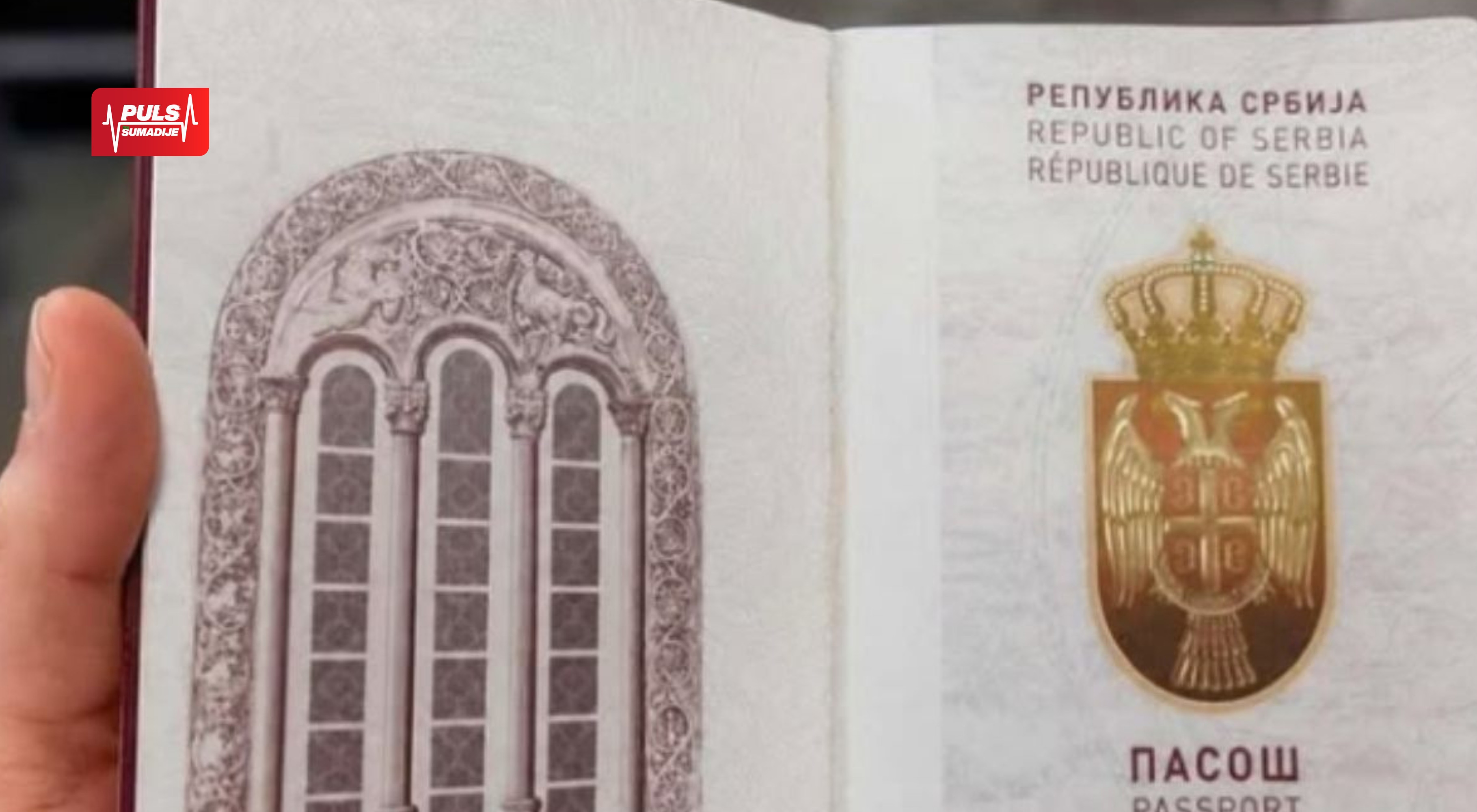 MOTIVI MANASTIRA STUDENICE KRASIĆE NOVI SRPSKI PASOŠ: Jedan od najlepših simbola srednjovekovne Srbije dobija posebno mesto! (FOTO)