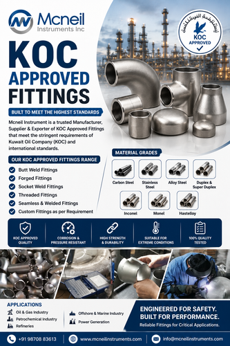 KOC Approved Fittings Manufacturer, Supplier & Exporter | Mcneil Instrument.png