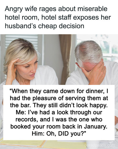 husband cheaped out hotel room sharing.jpg