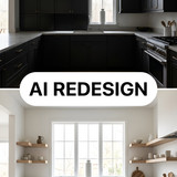 Pill sticker AI redesign kitchen 202607140227 x4