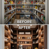Pantry before and after 202607140227 x4
