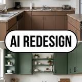 AI redesign kitchen cabinets 202607140227 2 x4