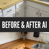 Before and after kitchen counter… 202607140227 x4