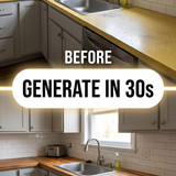 Kitchen countertops before and a… 202607140227 x4