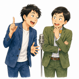 14. 漫才（まんざい）— komedi percakapan Jepang