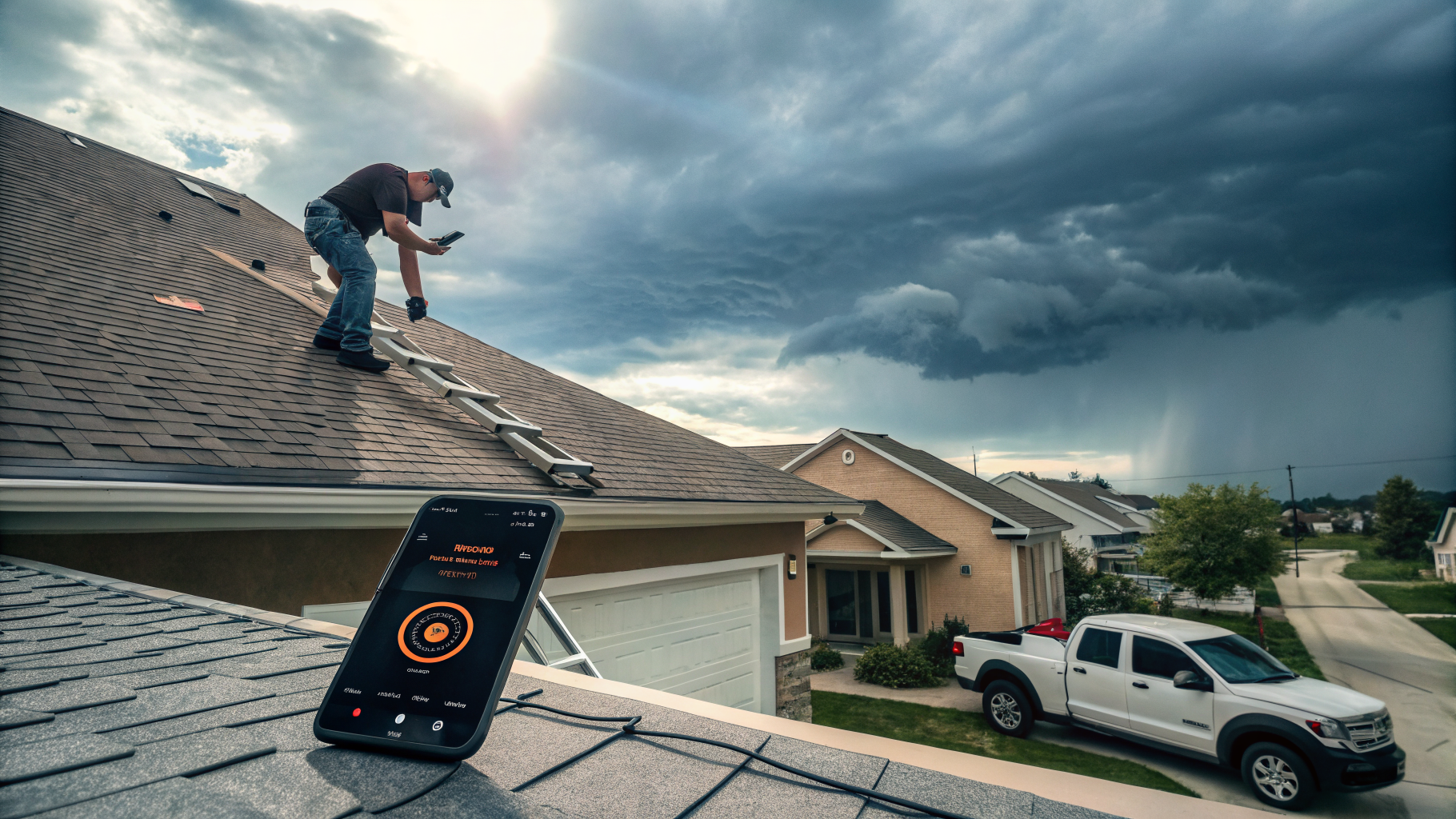 AI Voice Agent for Roofing Companies in Canada: Who Answers When You're on the Roof?