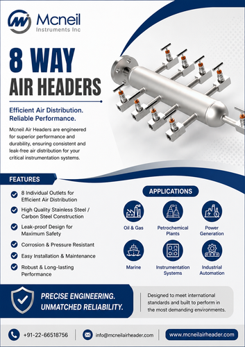 8 Way Air Headers Manufacturer, Supplier & Exporter | Industrial Air Distribution Manifold | Mcneil.png