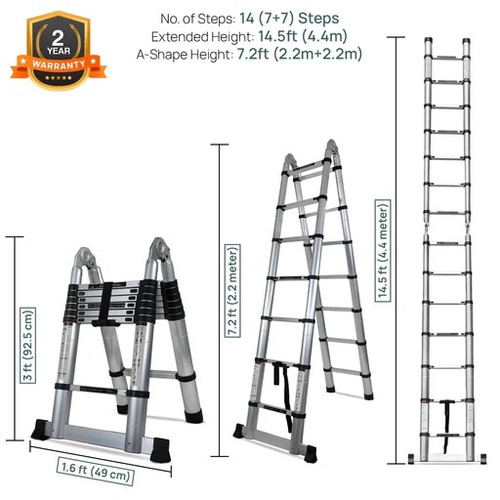 Buy Aluminium Telescopic Ladder | Extendable Collapsible Ladder.jpg