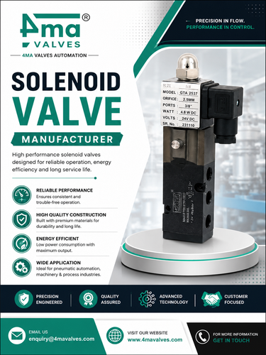 Solenoid Valve Manufacturer for Industrial Solutions.png