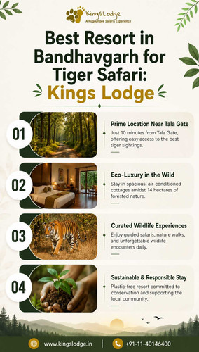 Best Resort in Bandhavgarh for Tiger Safari Kings Lodge.jpg