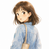 20. 振り向く（ふりむく）— menengok menoleh ke belakang