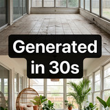 Afrobohemian sunroom generated i… 202607101916 x4