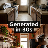 Afrobohemian kitchen before after 202607101916 2 x4