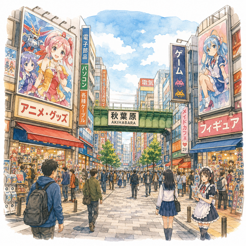 30. 秋葉原（あきはばら）— Akihabara, nama daerah di Tokyo.png