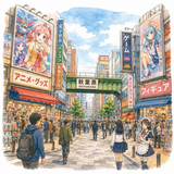 30. 秋葉原（あきはばら）— Akihabara, nama daerah di Tokyo