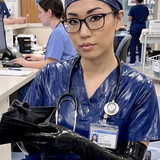 #Fetishdoctor #Janinewellnhammerlatexarztin