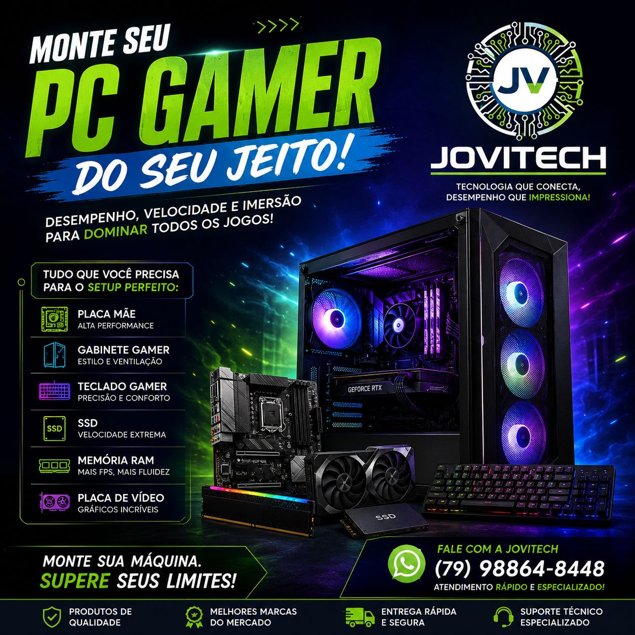 Foto de trabalho de Jovitech no Indica Sergipe
