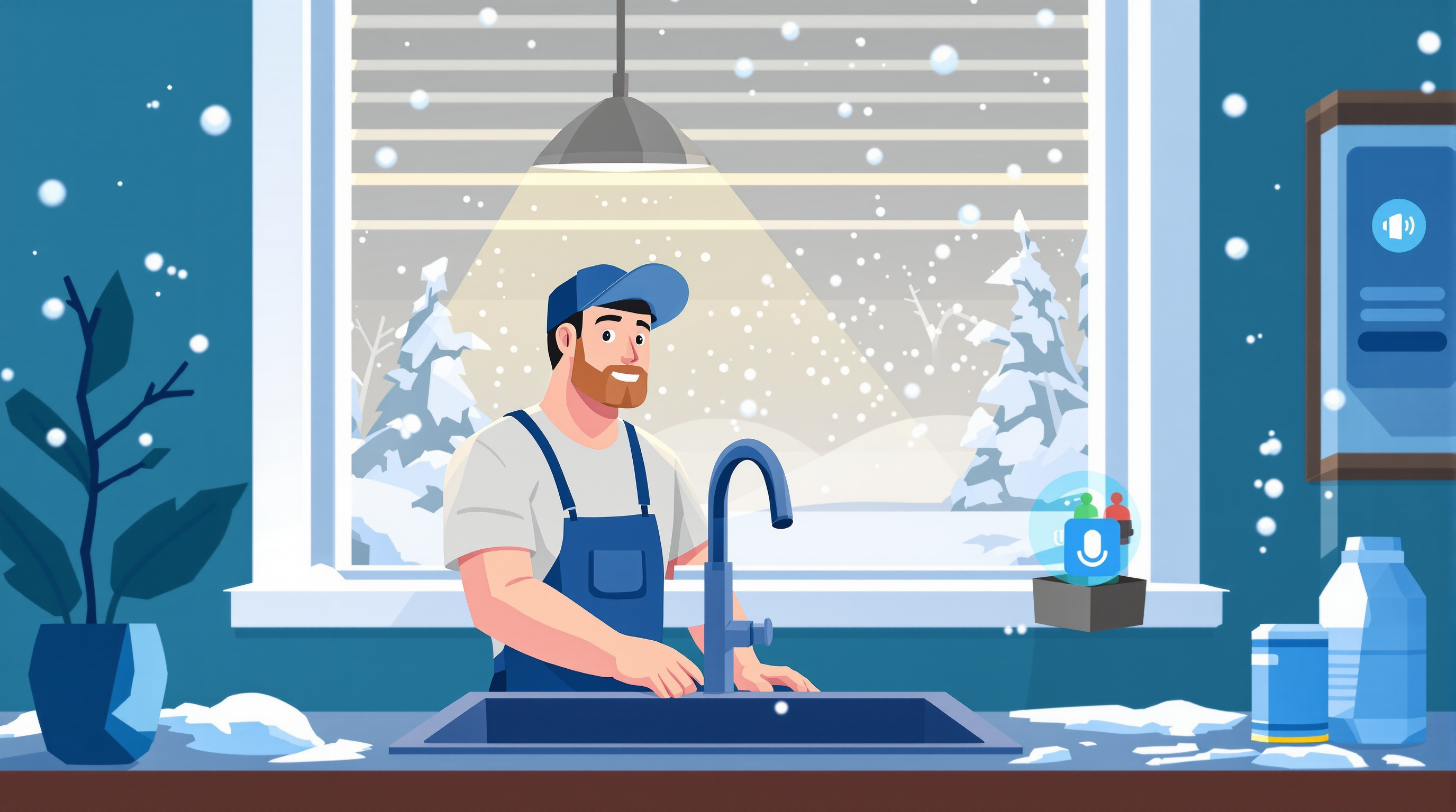 Frozen Pipe at 11 PM, Nobody Answers: How Quebec Plumbers and HVAC Contractors Capture the Emergency Call With an AI Voice Agent That Reasons (June 2026)