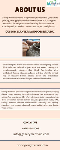 Custom Planters and Pots in Dubai with Gallery Mermaid.jpg