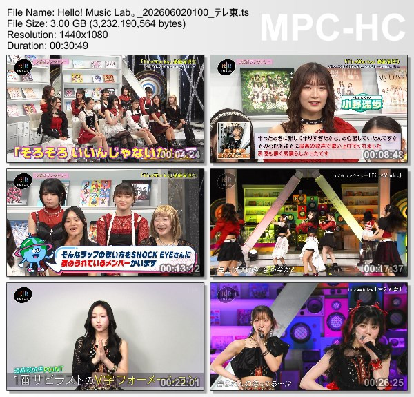 [TV-Variety] Hello! Music Lab。- 2026.06.01