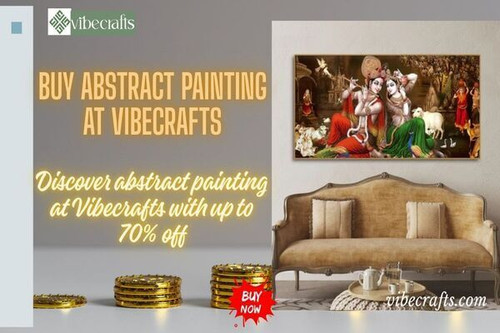 Modern Abstract Painting for Home Décor-Vibecrafts.jpg