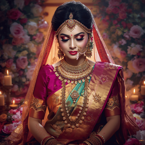 bridal makeup design for flex printings (10)