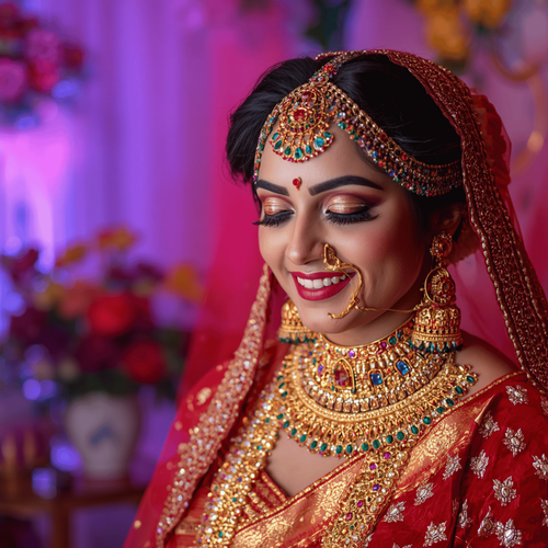 bridal makeup design for flex printings (12)