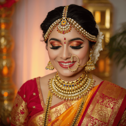 bridal makeup design for flex printings (1)