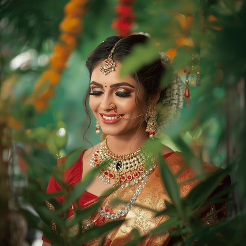 bridal makeup design for flex printings (3)