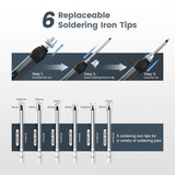 kaiweets kets02 smart digital soldering iron kit kaiweets 3