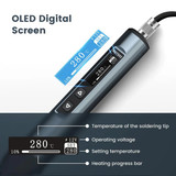 kaiweets kets02 smart digital soldering iron kit kaiweets 2