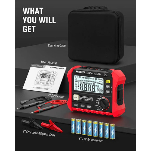 KAIWEETS HT5203 Insulation Resistance Tester 9.jpg