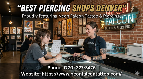 Best Piercing Shop in  Denver | Neon Falcon Tattoo & Piercing.png
