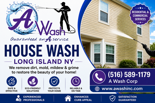 House Wash Long Island NY - A Wash Corp.png