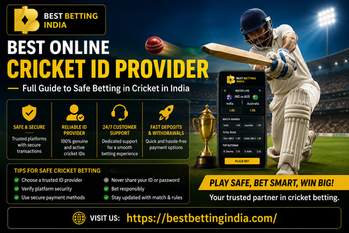 Best Online Cricket Id Provider - Full Guide to safe betting in Cricket in India..png