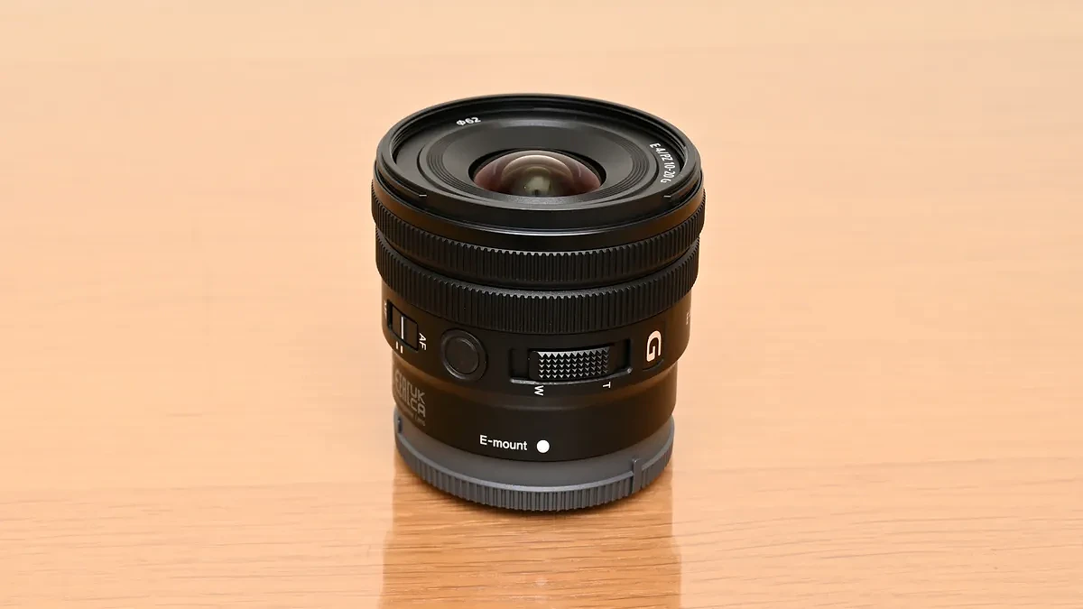Best Sony lenses for video: Sony E PZ 10-20mm F4 G
