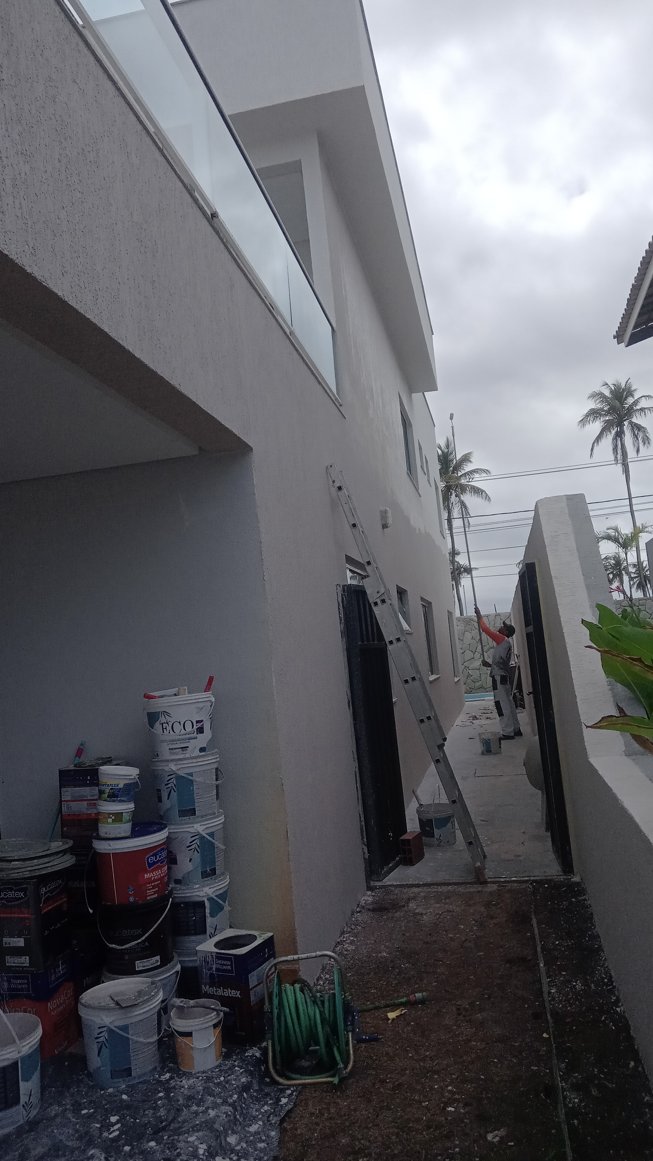 Foto de trabalho de Gilmar pintura no Indica Sergipe