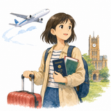 10. 留学します（りゅうがくします）— belajar di luar negeri