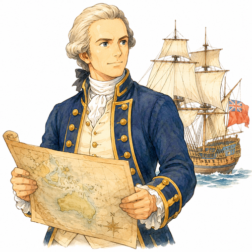 50. キャプテン・クック — Kapten James Cook.png
