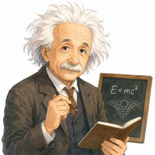 41. アインシュタイン — Albert Einstein.png
