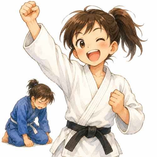 3. 勝ちます（かちます）— menang.png