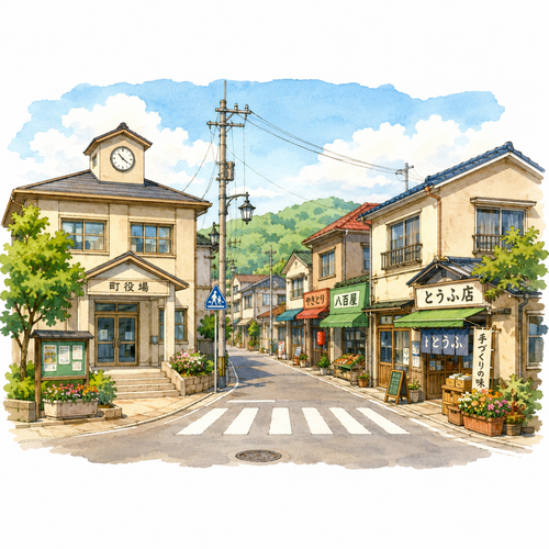 5. 町（まち）— distrik kota kecil.png