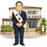 10. 町長（ちょうちょう）— kepala kota kecil kepala daerah