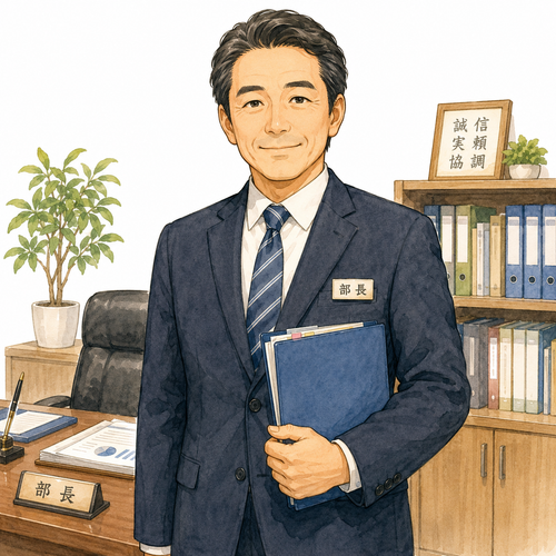 24. 部長（ぶちょう）— kepala bagian.png