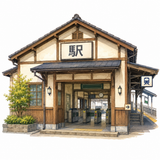 32. 駅（えき）— stasiun