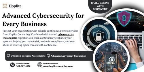 Protect your organization with reliable continuous pentest services from Hoplite Consulting. Combined with trusted cybersecurity Indianapolis expertise, our team continuously evaluates your systems, helping you reduce risk, maintain compliance, and stay ahead of evolving cyber threats with confidence.

https://hopliteconsulting.com/