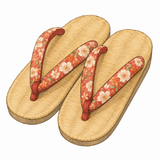 27. ぞうり — zori sandal tradisional Jepang