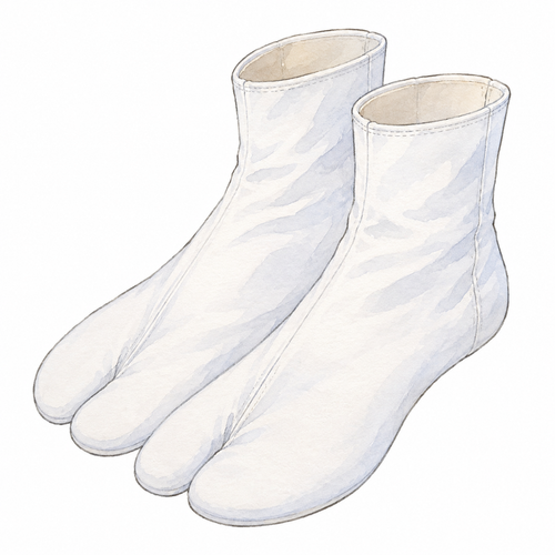 28. たび — tabi kaus kaki tradisional Jepang.png