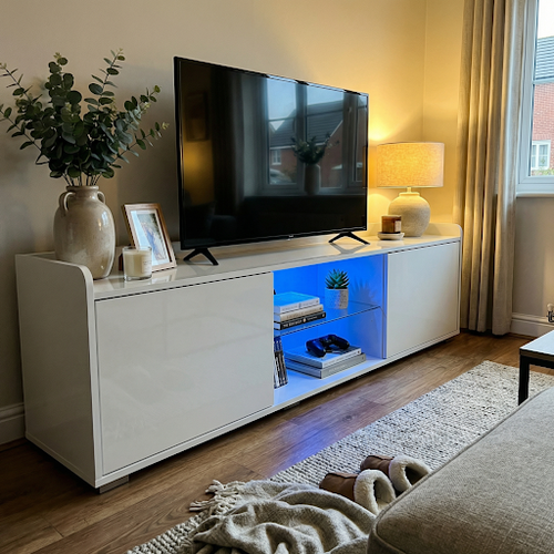 White Gloss TV Unit That Completes Our Living Room.png