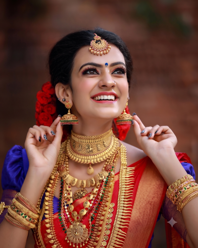 bridal makeup for flex printing